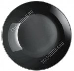 DIWALI NOIR/Черный глянец Тарелка глубокая d20см (24)