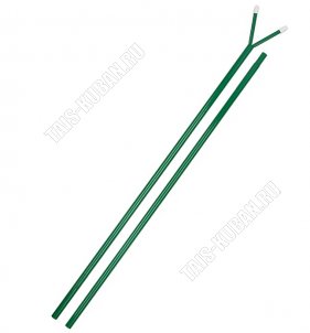 Подпорка д/веток деревьев, метал, h160см d16мм, разборн, зелен (10) 