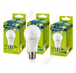 Ergolux-ЛОН E27 17Вт,холодн.6500К,светов.поток 1635Лм (аналог 155Вт обыч.лампы) h120 d60мм (10)