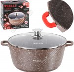 Brown Granite Кастрюля 8л d28 h12см (6) 