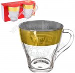 Кружка н-р 2шт п/у 250мл (ф.грация) 