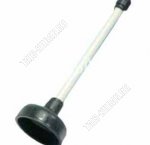 Вантуз чёрн, пластик.ручка 39см, d140мм (50)