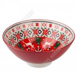 Север/Красный Салатник круг d20,5см 1200мл, б/уп (6)(24)