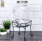 Лимонадница 4,0л на метал.подставке