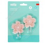 Vetta Крючок самоклей, полипропилен+металл, н-р 2шт (4,5х6,5см) 