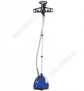 Отпариватель для одежды 2800Вт для воды 2л,пар 35гр/мин,10режимов,12-ти диск.латунный нагревательный элемент,цв.синий. 