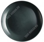 DIWALI NOIR/Черный глянец Тарелка плоская d25см(24)