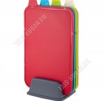 НАБОР Доска раздел. 4шт ,графит подстав (31х20см толщ.0,4см) (7) 