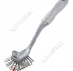 Щетка д/посуды d8 руч.20см,прорезин.ручка 