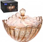 Медовый Конфетница с крышкой 0,7л d18 h15см, п/у (12)