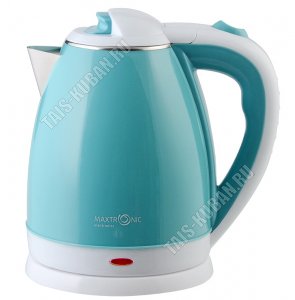 Чайник пластик+нерж. 1,8л 1800Вт диск,2-ые стенки (внутр.нерж.сталь) (16) 