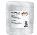 Веревка/шпагат полипропилен d2.5мм (312м) 1600текс,бобина,белый Aviora (22)