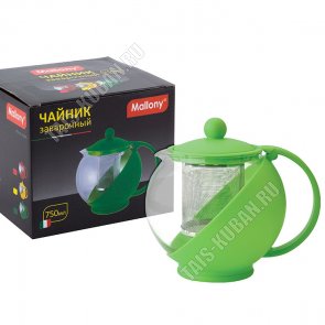 Чайник завар (стекло+пластик) 