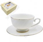 Пломбир Чай- 2пр 210мл (чашка-бутон/блюдце-овал) п/у (24)