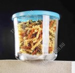 Контейнер д/хранения (круглый) 1,1л d13 h11,5см, б/уп (12)