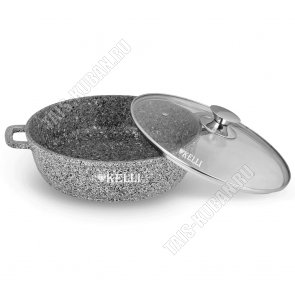 Black Granite Сотейник черн 5,0л d28 h7см (6)