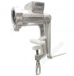 Мясорубка механическая алюминиевая  Казань МА-С 1 пласт.держ.на руч. (в коробке) 