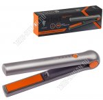 Выпрямитель д/волос (беспроводн) керамич. 23В, графит/оранж (12)