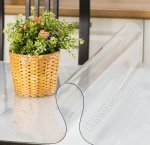 Клеенка силикон, ширина 140см, толщина 0,4мм, L30м (прозрачная) Great Way (1)