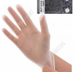 Перчатки ВИНИЛОВЫЕ (прозрачн) р-р M, н-р 100шт (10)