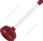 Вантуз цветной d14см, пластик.ручка 39см (50)