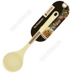 FreshCook Половник (силикон+бамбук) L31,5 d9см (12) 