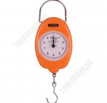 Весы безмен механические 10кг, оранжевый (100) 