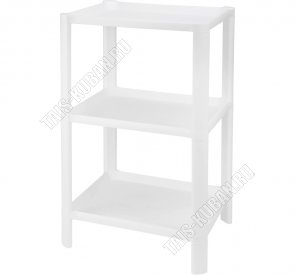 Этажерка 3-х яр (34х28 h53см) белый (4) 
