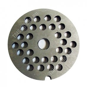 М.Решетка д/мясорубки крупная d5/0,7см., выемка д/фиксации, сталь,65г,блист.(20) 