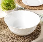 TRIANON WHITE Салатник d24см 1800мл (6) Франция