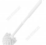 Ерш туалетный, св.серый,крючок д/подвеш (раб.час d8 h9cм,ворс L3см,руч.L27см) (25) 