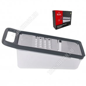 Терка плоская с контейнером 24х10см (12) 