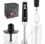 Блендерный набор 1000Вт 2 скорости, 2 насадки, черный (8) 
