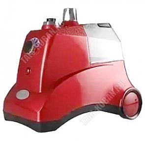 Отпариватель 2800Вт д/воды 3.3л, поток пара 35г/мин, 4 режима,телескопическая стойка 1,75м, 12 диск.,цвет красный (4) 