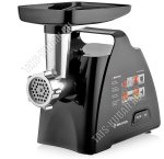 Мясорубка 1800Вт. реверс, 2 диска 3-5мм, насадки для кебе/колбас/томатного сока, толкатель, ножи нержавеющая сталь, защита от перегрева/перегруза,прорезиненые ножки, пластиковый корпус, цвет черный (4)