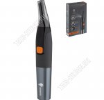 Триммер д/носа,ушей и бровей (акум) 2Вт, графит (90)