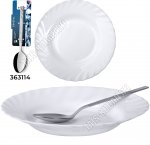TRIANON WHITE Тарелка глубокая d22см 0,4л