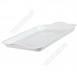 Поднос прям.(29x25 h3см) белый (15)