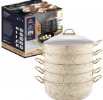 Мантоварка 4-х ярусная 7,5л d30см h40см (1) Горянка