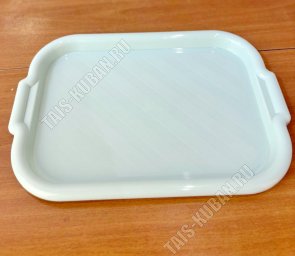 Поднос прям.(39х27 h2см) мятный  (40) 