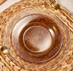 Тарелка INVITATION BRONZE б/уп d20см, плоская (12)