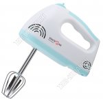 Миксер 180Вт 5 скоростей,1насадка для взбивания, белый/голубой (24) 