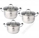 .НАБОР кастрюль 3шт 