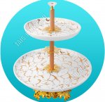 Фруктовница 2х ярус. d18/27см h31см п/у (16)