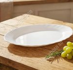 TRIANON WHITE Блюдо овал 22х13см (24) Франция