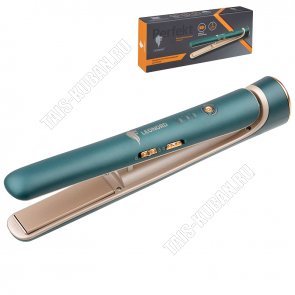 Выпрямитель д/волос (беспроводн) керамич. 23Вт, изумруд/беж (12) 