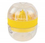 Соковыжималка д/лимона (d7 h8см) желт/прозр (18) 
