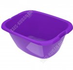 Таз овал 38л фиолет (d60 h26см) (15) 