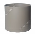 Кашпо цилиндр, беж.мат 10,8л d25 h27,5см (4)
