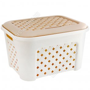 Корзина для белья 25л 